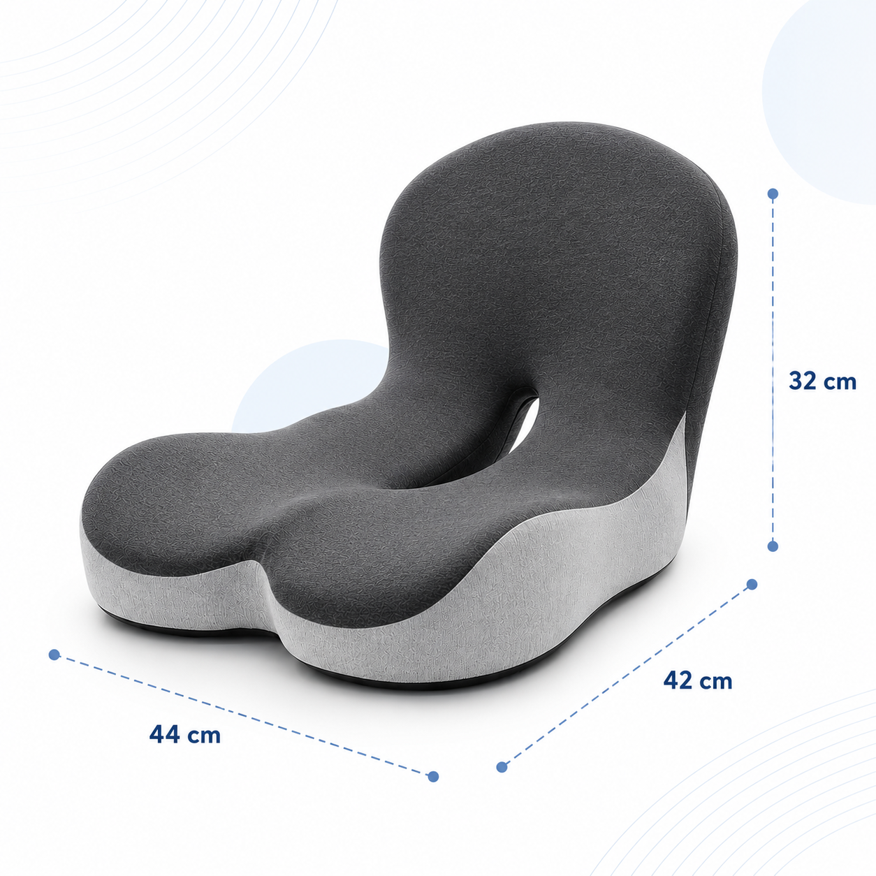 Ruvelya® ErgoSeat Orthopädisches Sitzkissen